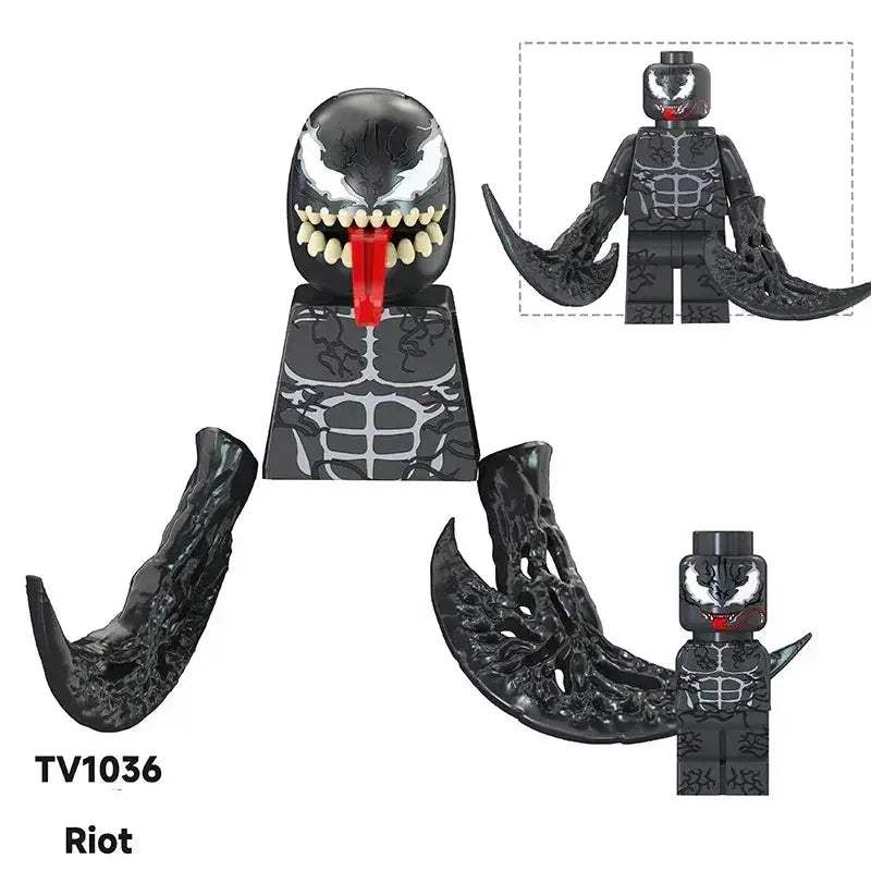 MOC Lego Compatible Anime Hero Mini Figures Building Blocks Gift - Image 26