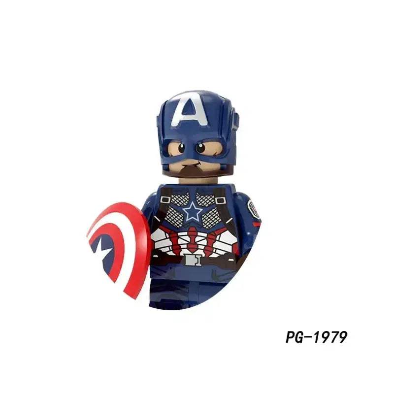 MOC Lego Compatible Anime Hero Mini Figures Building Blocks Gift - Image 34