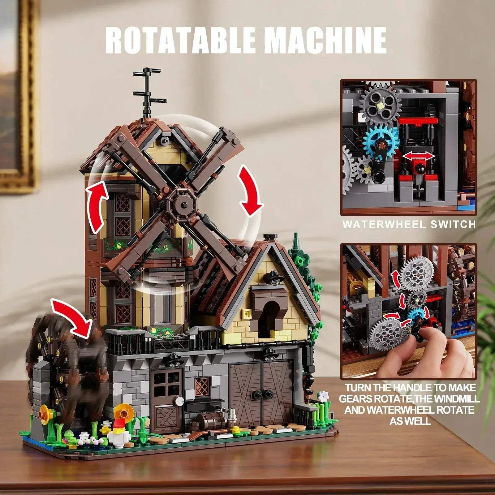 MOC Lego Compatible Building Blocks Farm House Set For Educational Fun - Image 4