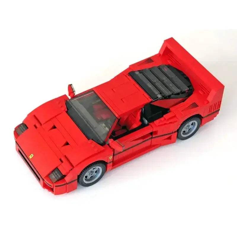 MOC Lego Compatible Building Blocks Kit Realistic F40 Racing - Image 2
