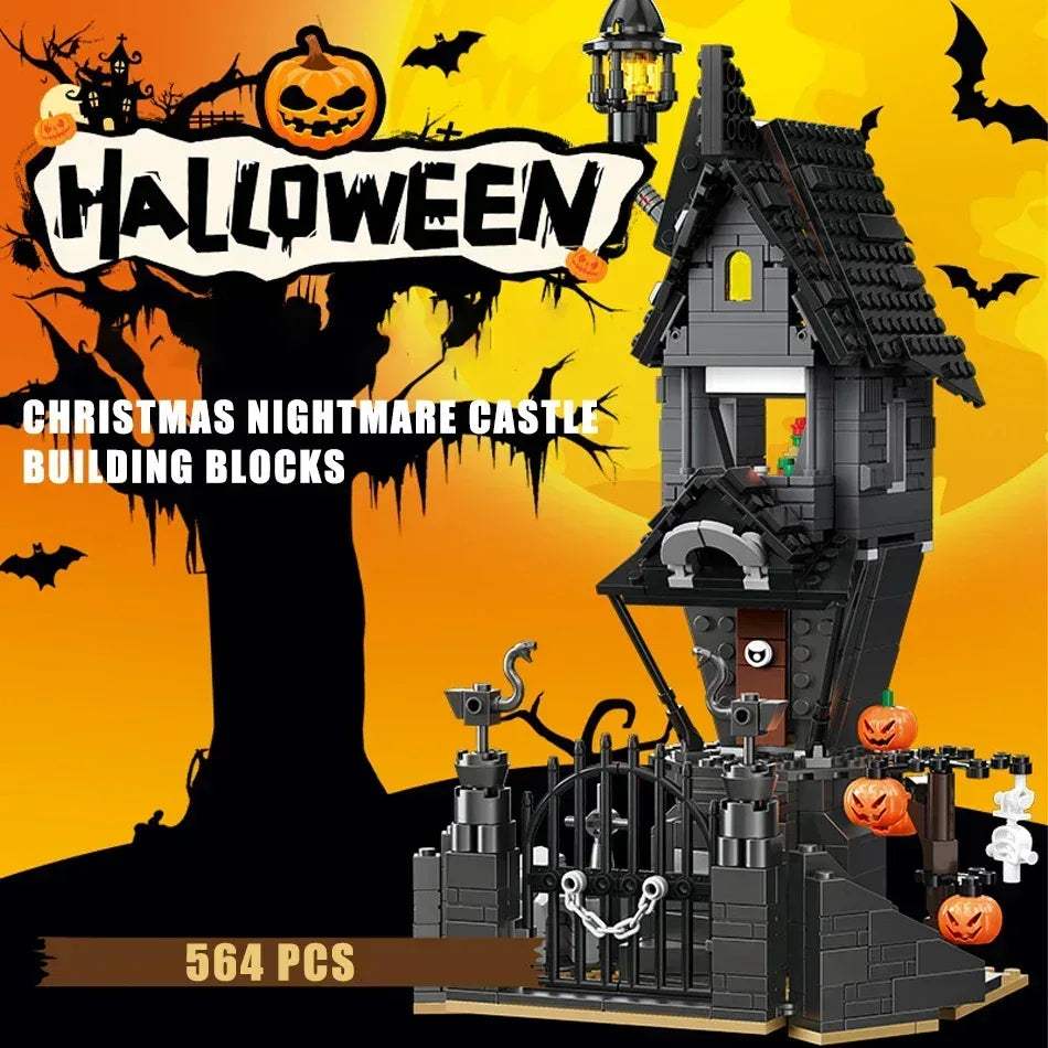 MOC LEGO Compatible Building Blocks Nightmare Castle Set For Kids