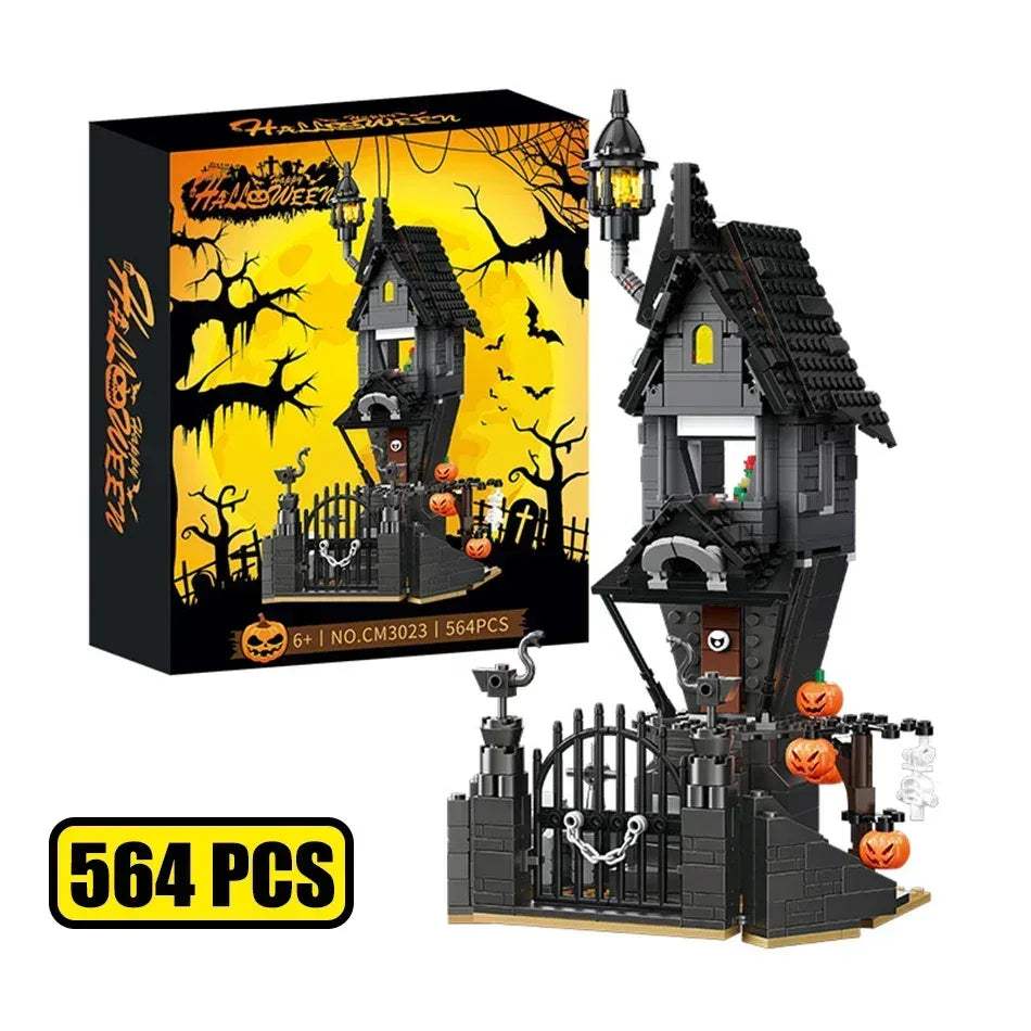 MOC LEGO Compatible Building Blocks Nightmare Castle Set For Kids - Image 8