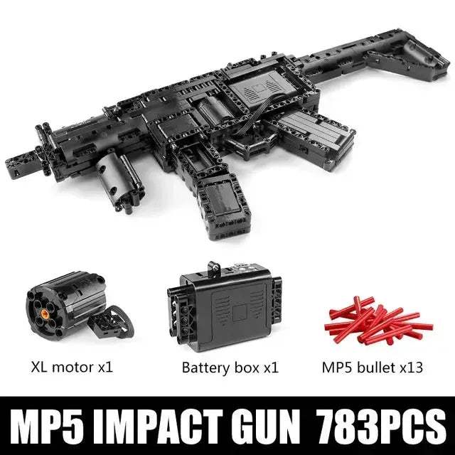 MOC Lego Compatible Building Blocks Set for Creative Pistol Models - Image 10