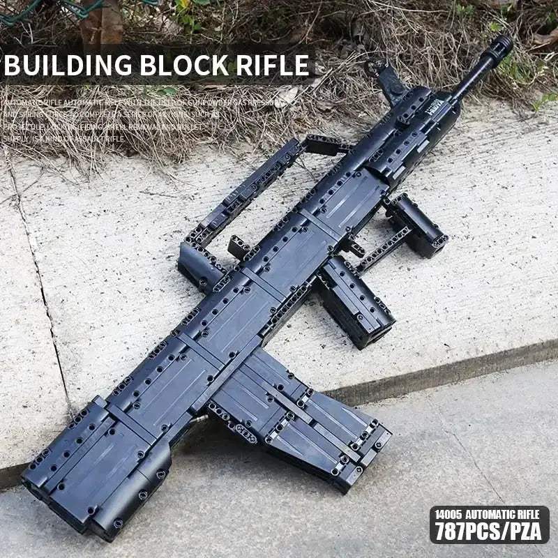 MOC Lego Compatible Building Blocks Set for Creative Pistol Models - Image 6