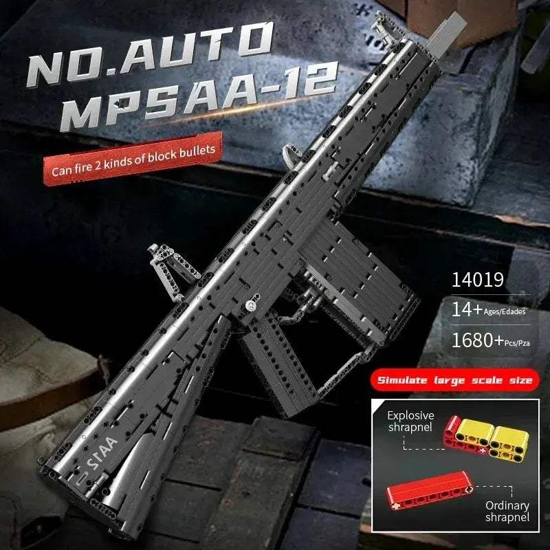 MOC Lego Compatible Building Blocks Set for Creative Pistol Models - Image 7