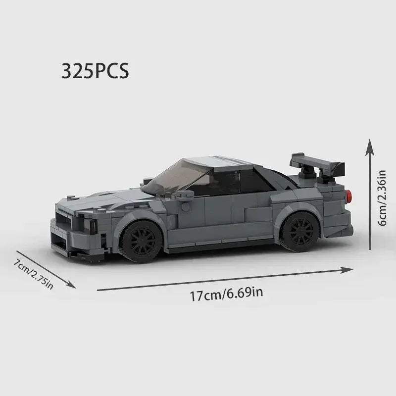 MOC Lego Compatible Car Building Blocks Set Supercar Collection - Image 26