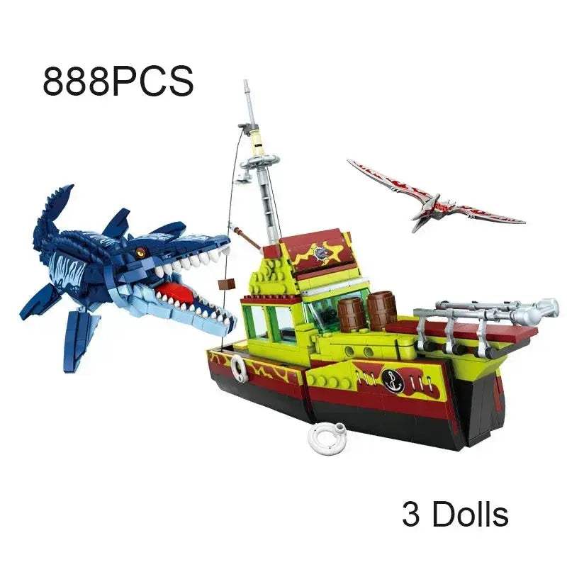 MOC LEGO Compatible Dinosaur Building Blocks Set For Kids