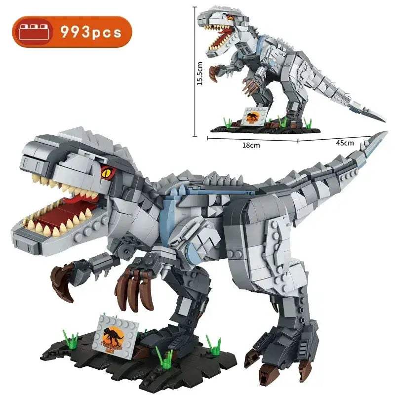 MOC LEGO Compatible Dinosaur Building Blocks Set For Kids - Image 12