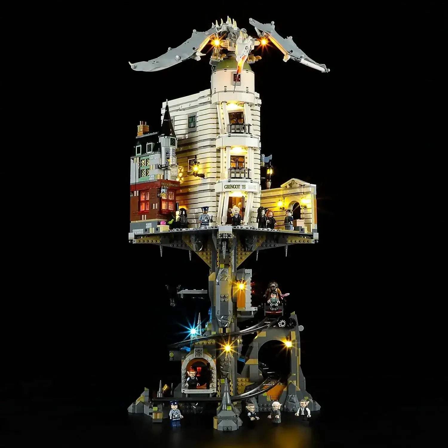 MOC Lego Compatible LED Light For Gringotts Wizarding Bank