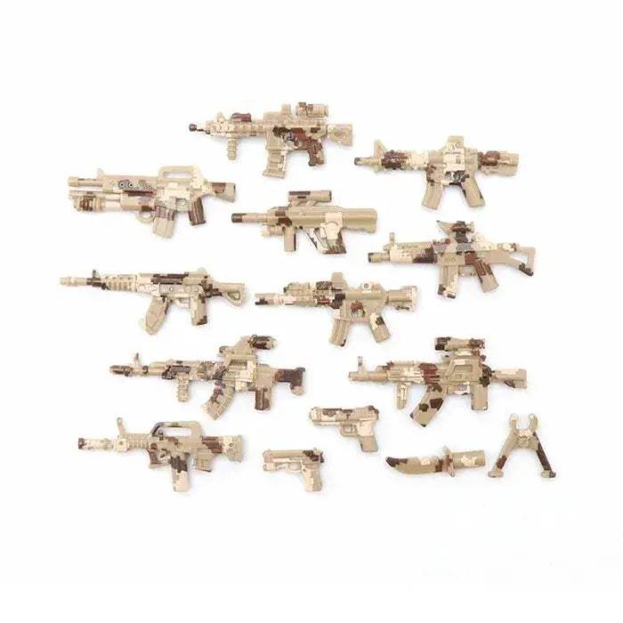 MOC Lego Compatible Military Building Blocks Set With Figures - Image 28
