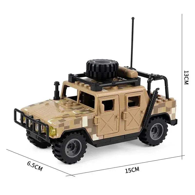 MOC Lego Compatible Military Building Blocks Set With Figures - Image 50