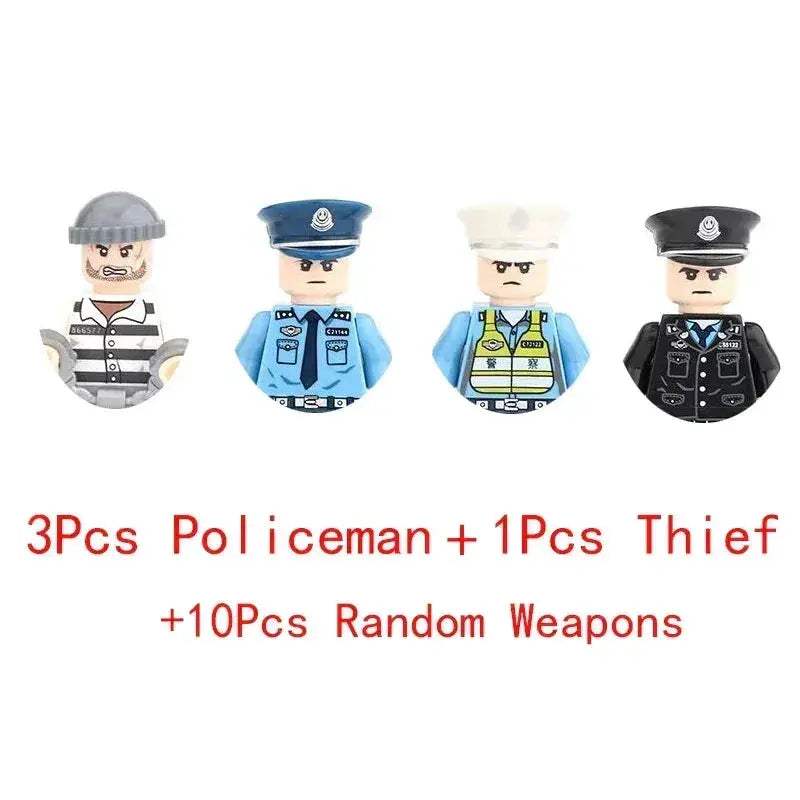MOC Lego Compatible Military Building Blocks Set With Figures - Image 79