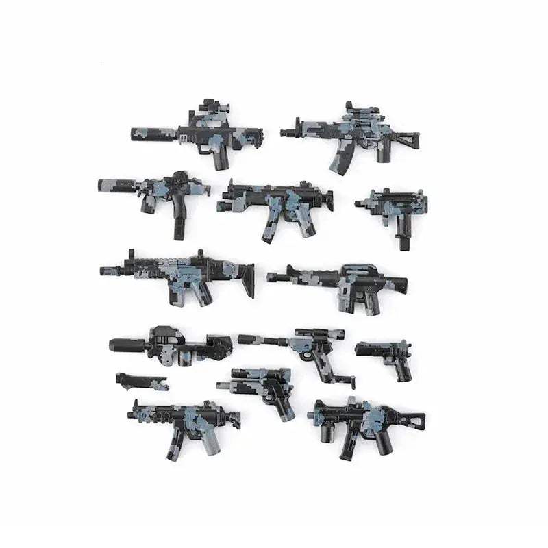 MOC Lego Compatible Military Building Blocks Set With Weapons - Image 10