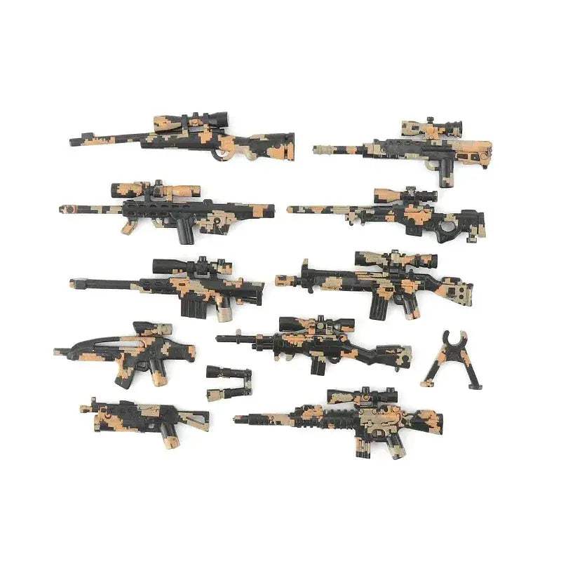 MOC Lego Compatible Military Building Blocks Set With Weapons - Image 15