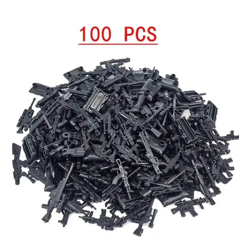MOC Lego Compatible Military Building Blocks Set With Weapons - Image 50