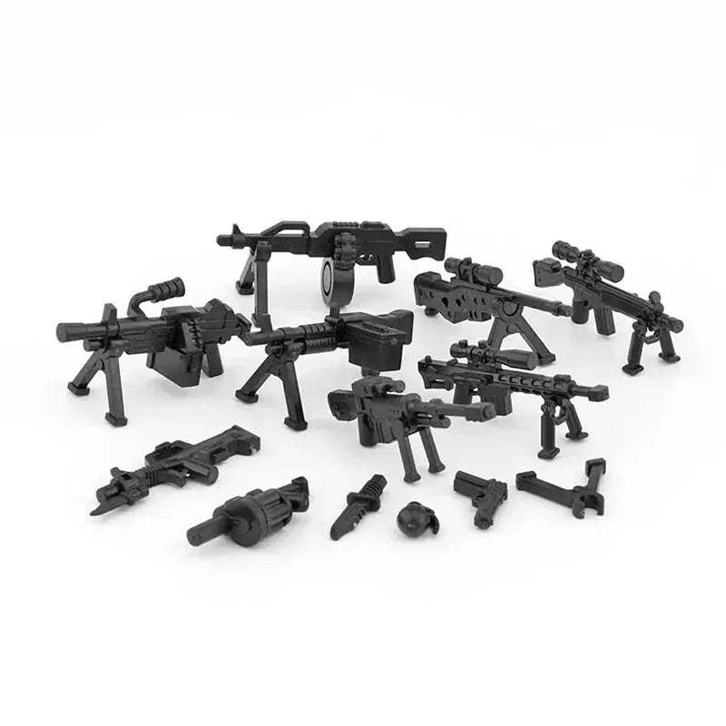 MOC Lego Compatible Military Building Blocks Set With Weapons - Image 55
