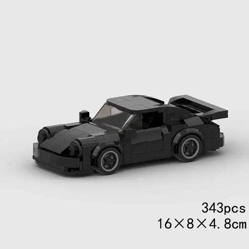 MOC LEGO Compatible Race Car Building Blocks Set For Kids - Image 10