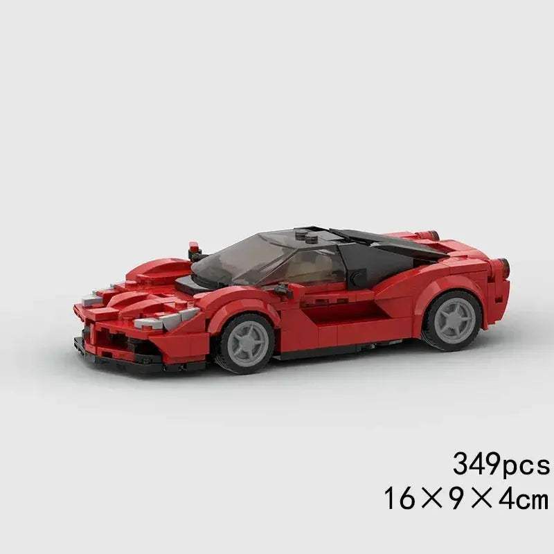 MOC LEGO Compatible Race Car Building Blocks Set For Kids - Image 43