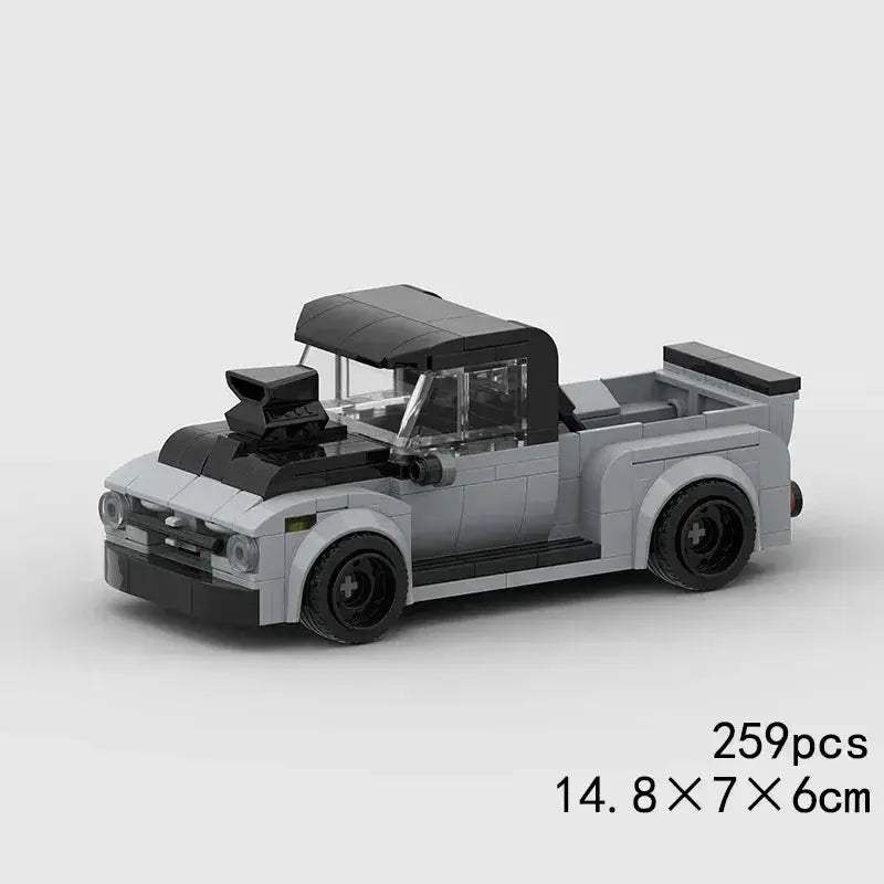 MOC LEGO Compatible Race Car Building Blocks Set For Kids - Image 59