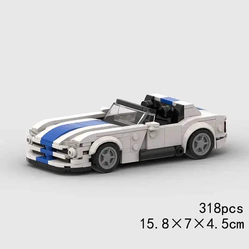 MOC LEGO Compatible Race Car Building Blocks Set For Kids - Image 67