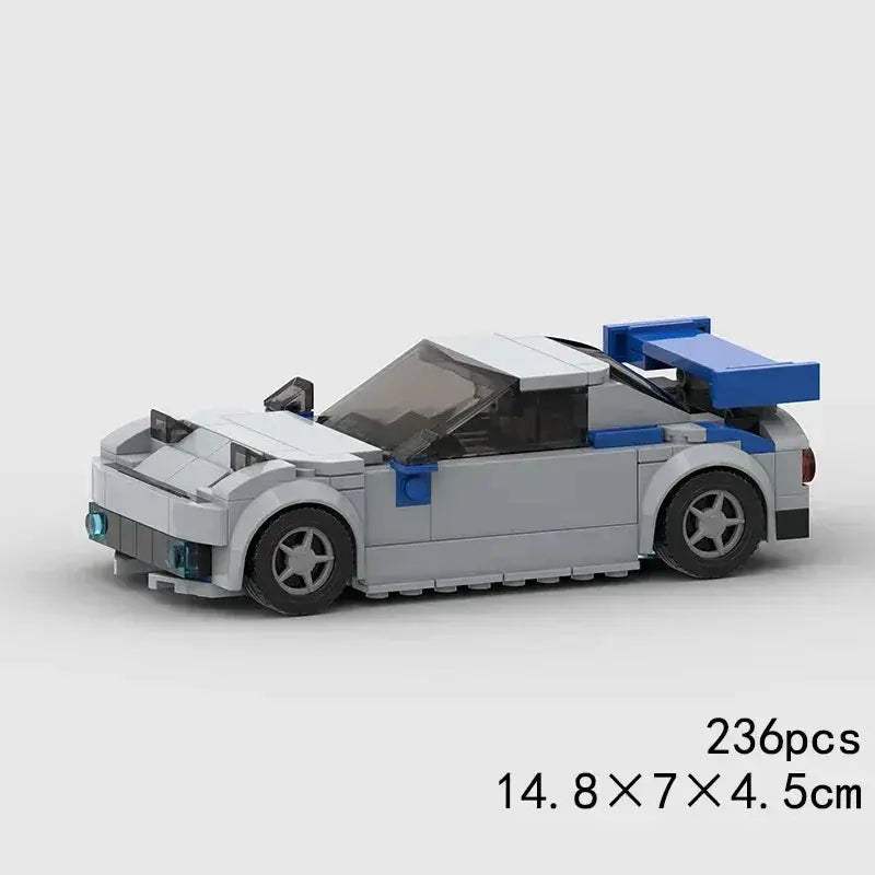 MOC LEGO Compatible Race Car Building Blocks Set For Kids - Image 72