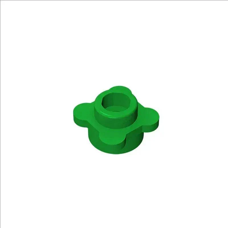MOC Lego Compatible Round 1x1 Flower Edge Plates Multi Color Blocks - Image 2