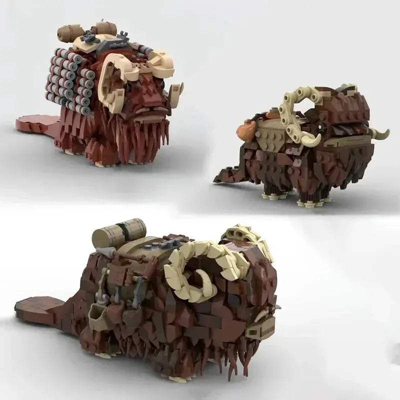 MOC LEGO Compatible Space Beast Building Blocks Set For Creative Play