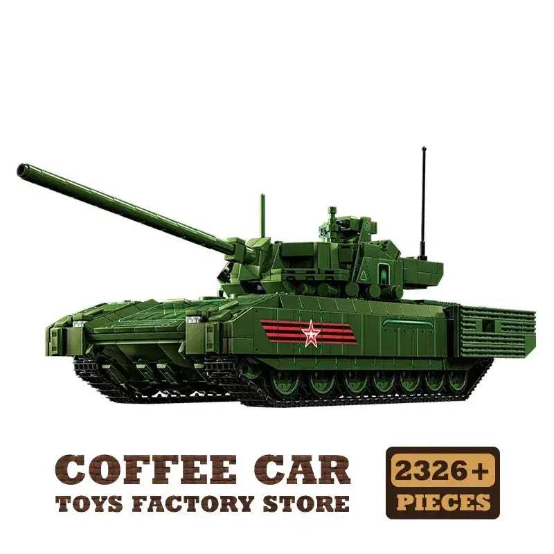 MOC Lego Compatible T14 Main Battle Tank Building Kit For Collectors - Image 13