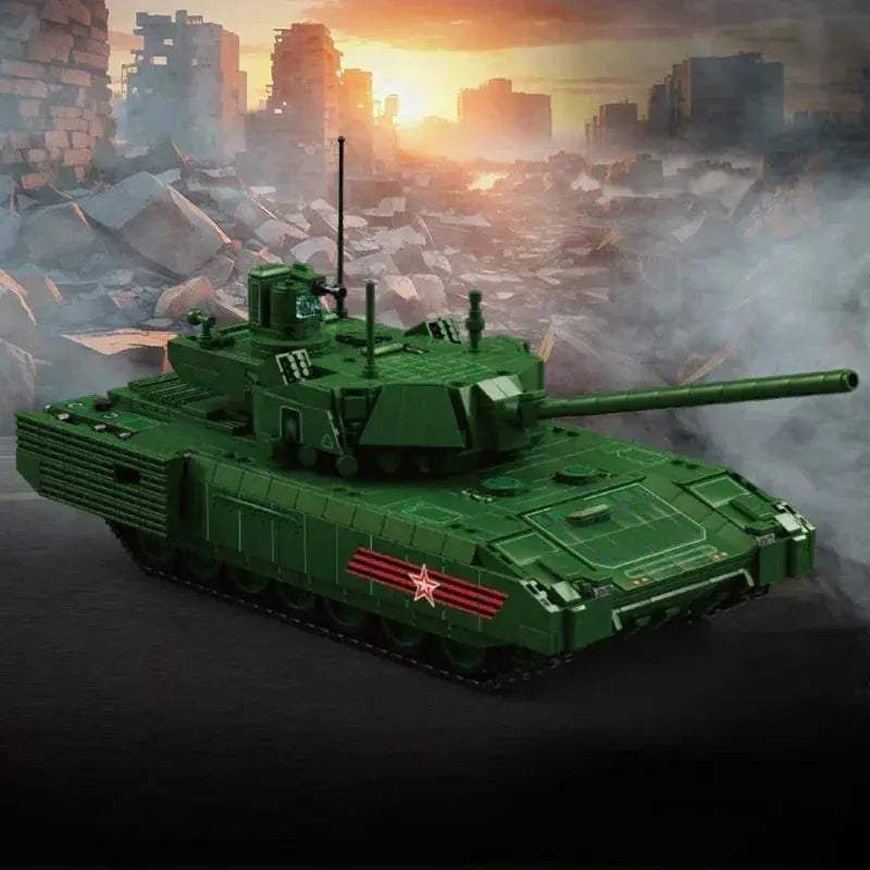 MOC Lego Compatible T14 Main Battle Tank Building Kit For Collectors - Image 6