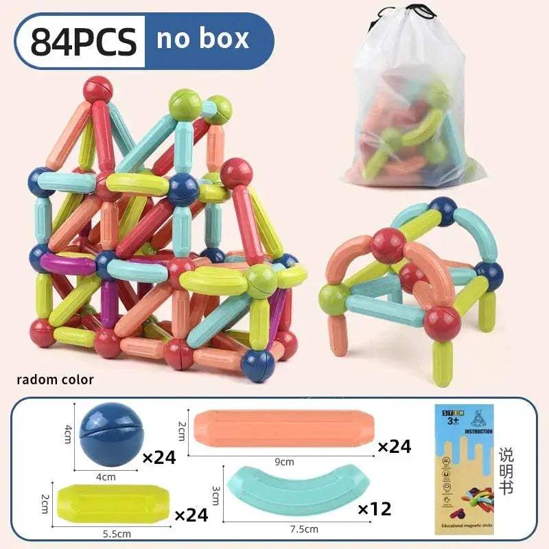 MOC Magnetic Building Blocks Set For STEM Learning Fun - Image 10