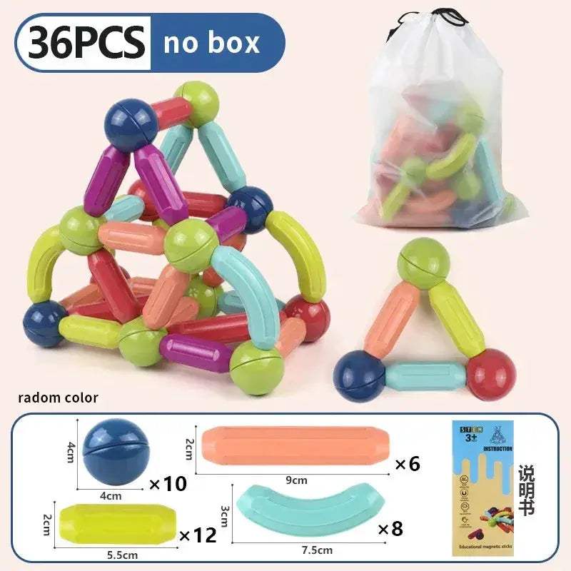 MOC Magnetic Building Blocks Set For STEM Learning Fun - Image 17