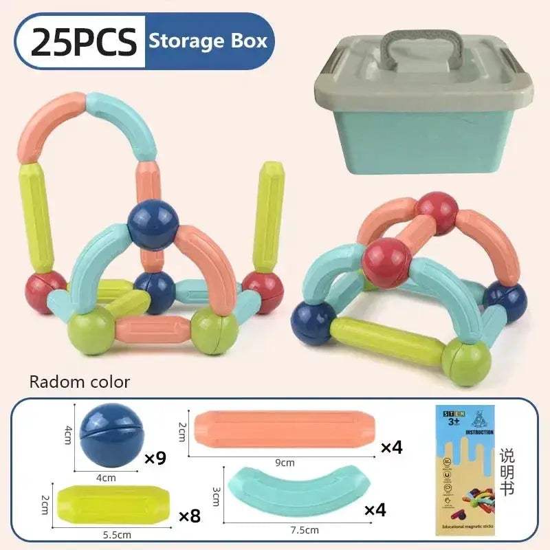 MOC Magnetic Building Blocks Set For STEM Learning Fun - Image 8