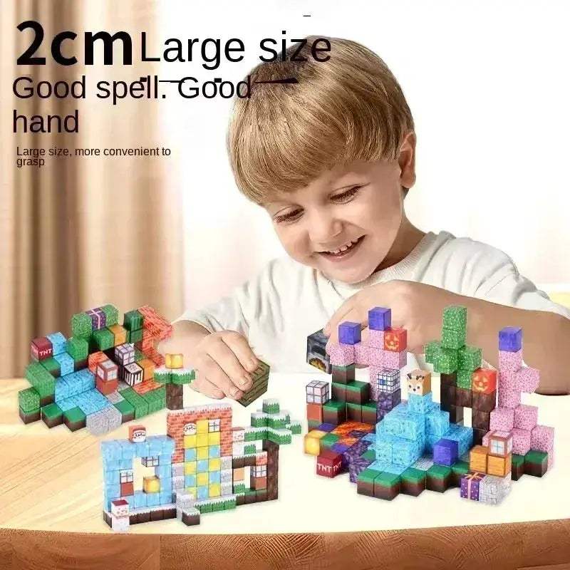 MOC Magnetic Building Blocks STEM Toy for Kids Montessori Learning - Image 3