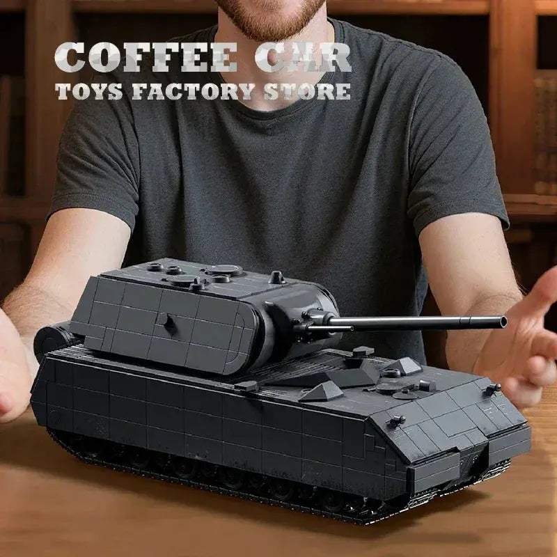 MOC Military Tank Building Blocks Set Lego Compatible Realistic - Image 2