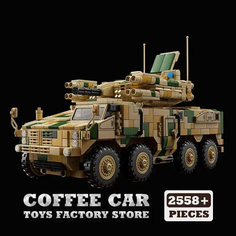 MOC Military Tank Lego Compatible Building Blocks Set 2558 Pieces - Image 12