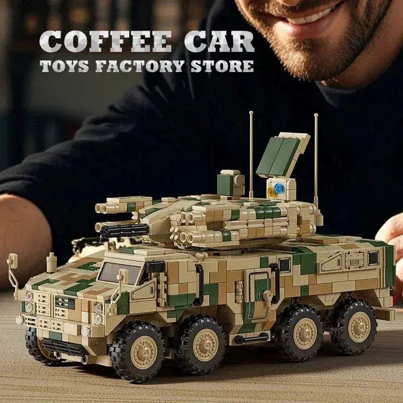 MOC Military Tank Lego Compatible Building Blocks Set 2558 Pieces - Image 2