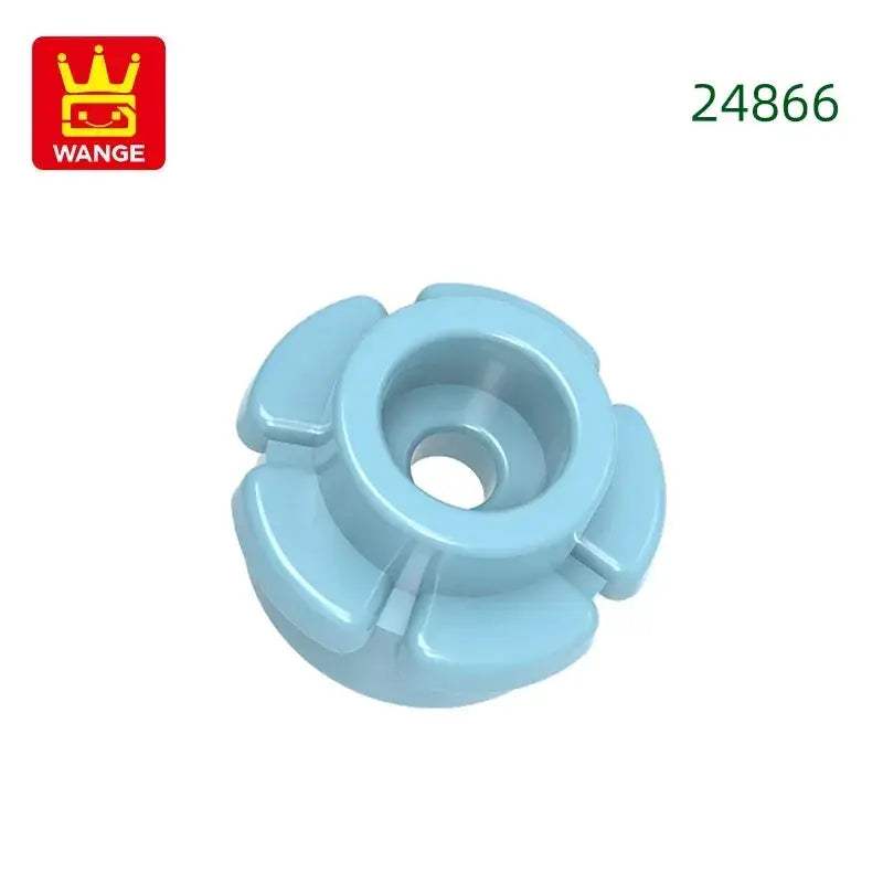 MOC MOC Lego Compatible 1x1 Five Petal Flower Garden Building Blocks - Image 8
