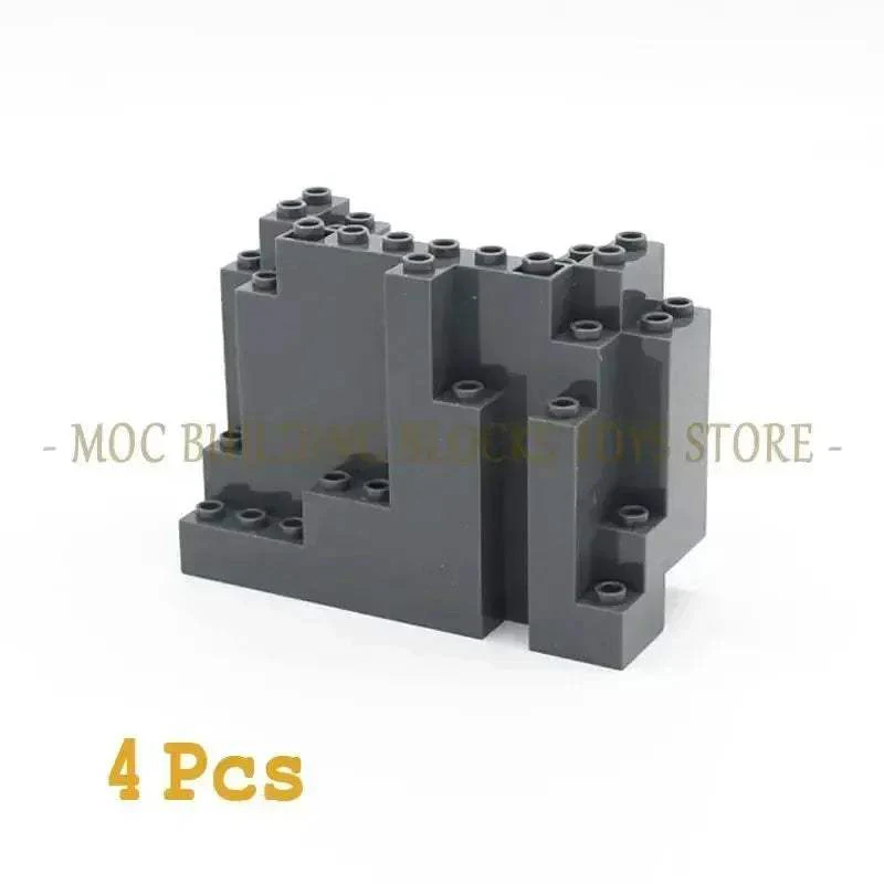 MOC MOC Lego Compatible Building Blocks Mountain Rampart Set - Image 15
