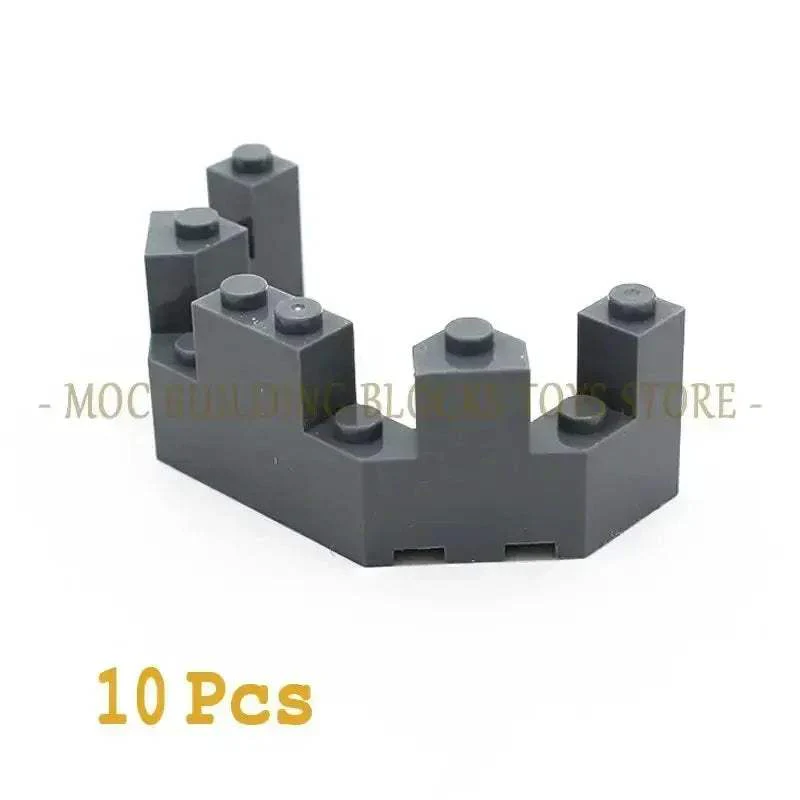 MOC MOC Lego Compatible Building Blocks Mountain Rampart Set - Image 25