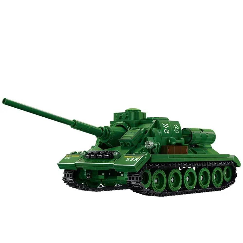 MOC MOC Lego Compatible Military Tank Building Blocks Set For Kids - Image 32