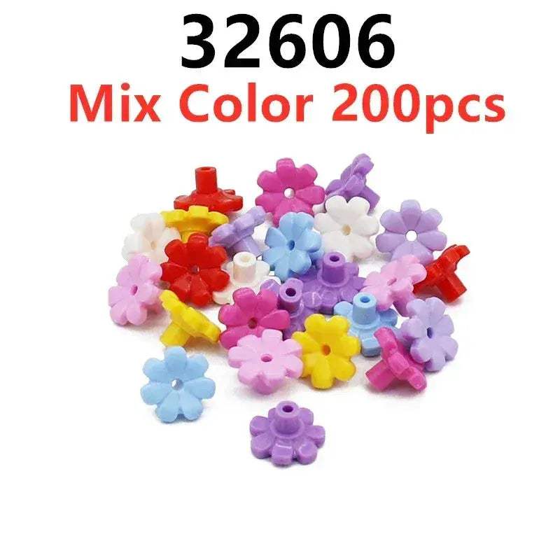 MOC MOC Lego Compatible Tree Plant Building Blocks Garden Set - Image 16