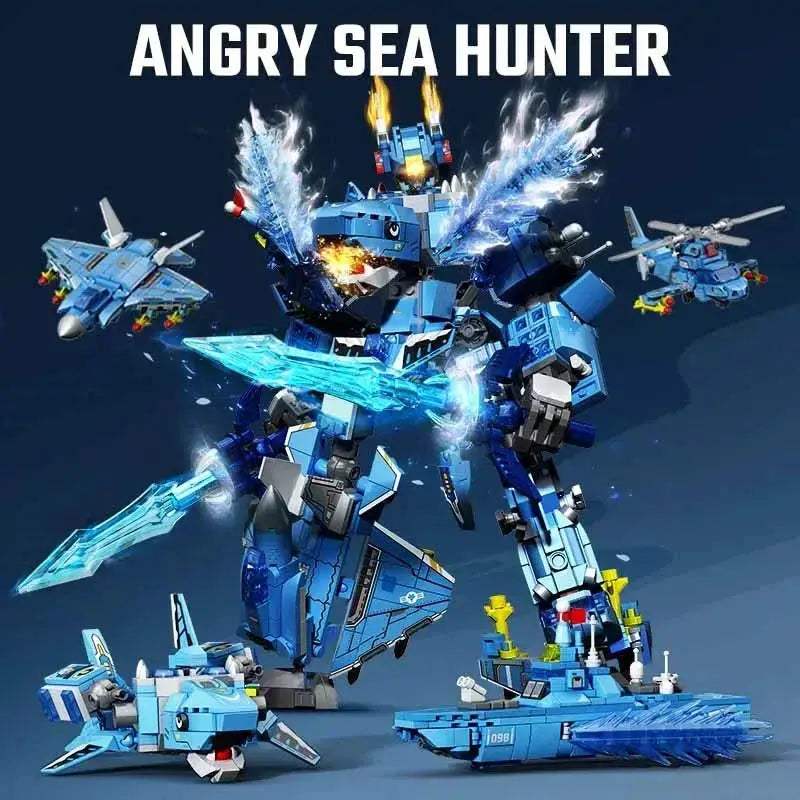 MOC MOC Transforming Mech Robot Building Blocks Kit Lego Compatible - Image 3