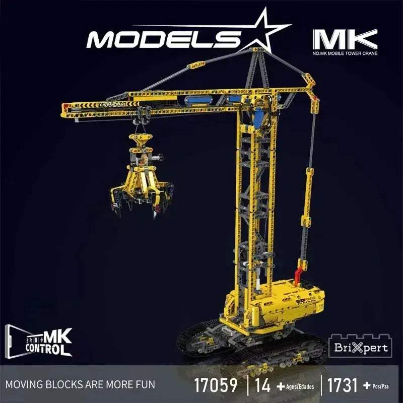 MOC Mould King Tower Control Building Blocks With MK3 Powered Module - Image 2