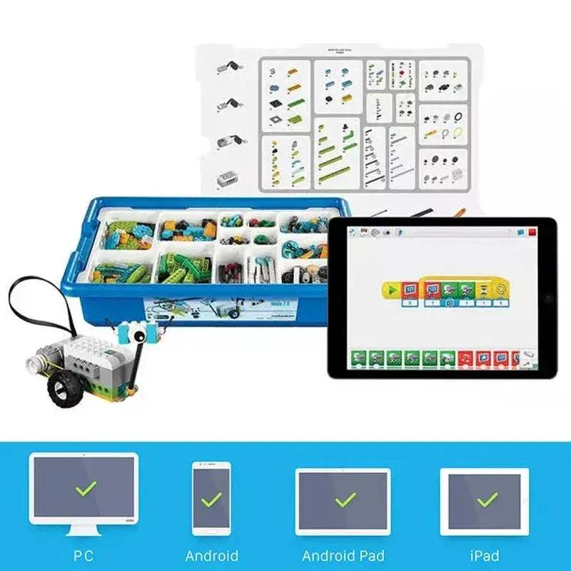 MOC New WeDo 2.0 Core Boxed Robotics Kit Compatible With 45300 Building Blocks For Kids - Image 3