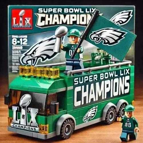 MOC Philadelphia Eagles Building Blocks Champion STEM Toy For Kids - Image 7