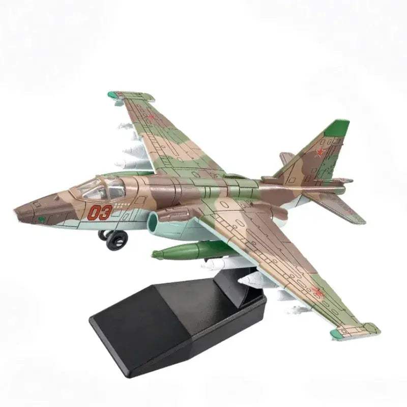 MOC Premium 1 To 72 Scale SU 25 Frogfoot Military Aircraft Model Building Blocks Compatible With Lego For Boys Xmas Gifts - Image 2
