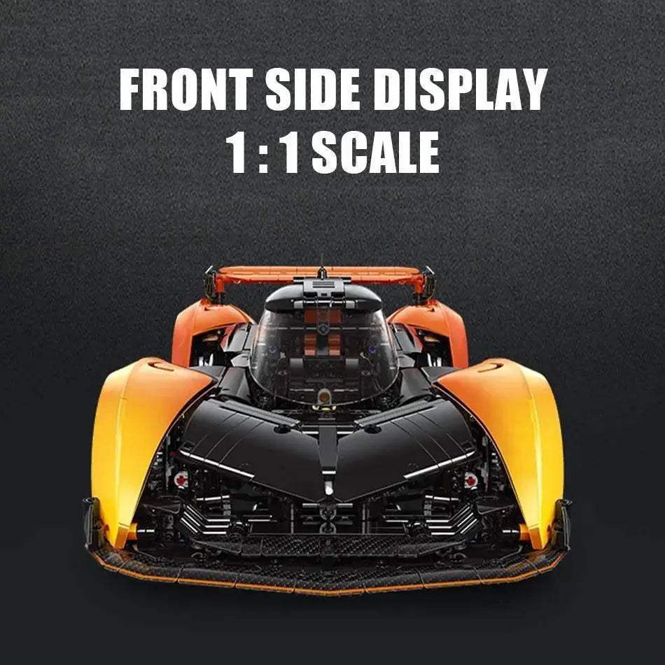 MOC Premium Building Blocks 2135 Solus GT Race Car for Kids - Image 3