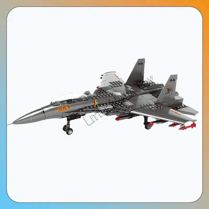 MOC Premium Building Blocks Aircraft Series J 20 J 15 Spy Plane Model Lego Compatible For Collectors Ages 14 And Up - Image 3
