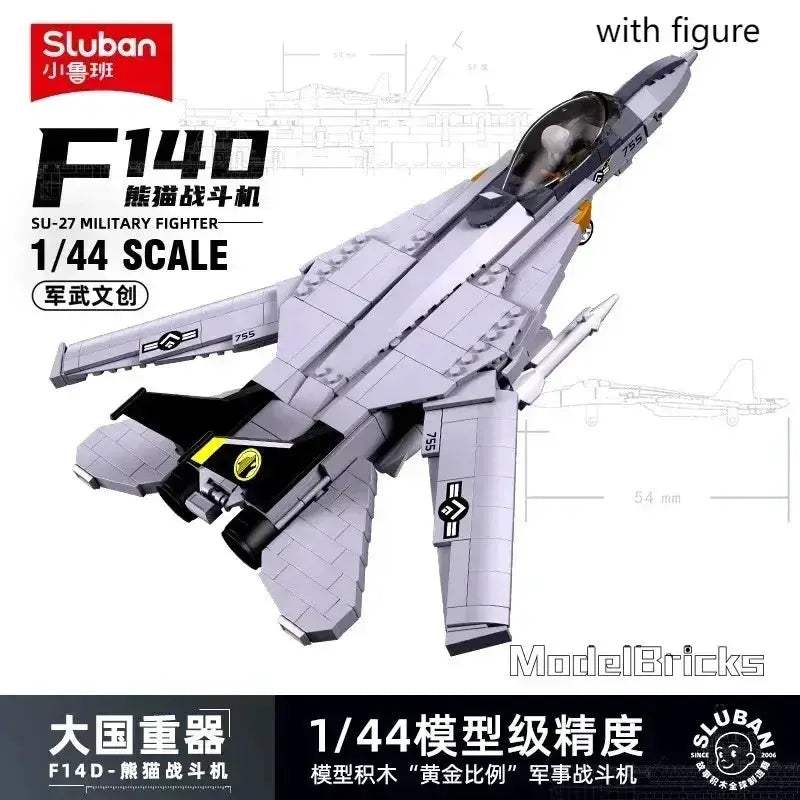 MOC Premium Building Blocks Lego Compatible MOC ZTZ99ASJ35J36 WW2 Armed Aircraft Fighter Bomber Gift For Boys - Image 6