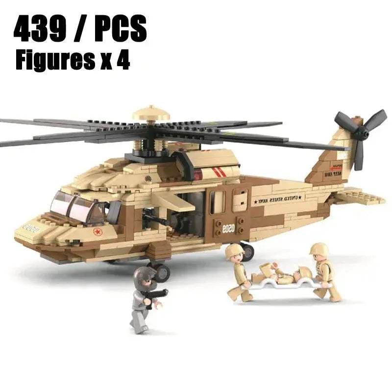 MOC Premium Building Blocks Mi 24 Hind Attack Helicopter Model Set For Builders And Collectors - Image 10